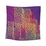 Building Architecture City Facade Square Tapestry (Small)