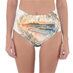 Mandalas-1084082 Ai-generated-7899053 Reversible High-Waist Bikini Bottoms