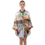 Mandalas-1084082 Ai-generated-7899053 Long Sleeve Satin Kimono