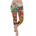 Mandalas-1084082 Ai-generated-7899053 Lightweight Velour Capri Yoga Leggings
