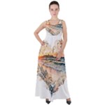 Mandalas-1084082 Ai-generated-7899053 Empire Waist Velour Maxi Dress