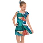 Leaves-3923413 Kids  Cap Sleeve Dress