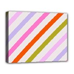 Lines Geometric Background Deluxe Canvas 20  x 16  (Stretched)