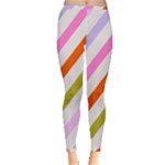 Lines Geometric Background Inside Out Leggings