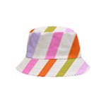 Lines Geometric Background Inside Out Bucket Hat (Kids)