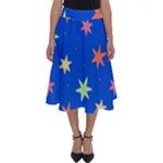 Background Star Darling Galaxy Perfect Length Midi Skirt