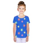 Background Star Darling Galaxy Kids  One Piece T-Shirt