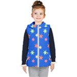 Background Star Darling Galaxy Kids  Hooded Puffer Vest