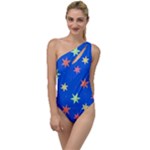 Background Star Darling Galaxy To One Side Swimsuit