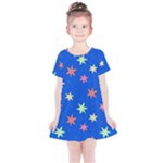 Background Star Darling Galaxy Kids  Simple Cotton Dress
