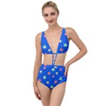 Background Star Darling Galaxy Tied Up Two Piece Swimsuit