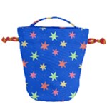 Background Star Darling Galaxy Drawstring Bucket Bag