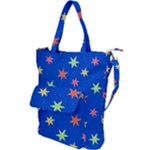 Background Star Darling Galaxy Shoulder Tote Bag