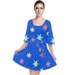 Background Star Darling Galaxy Velour Kimono Dress