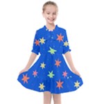Background Star Darling Galaxy Kids  All Frills Chiffon Dress
