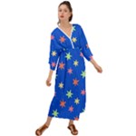 Background Star Darling Galaxy Grecian Style  Maxi Dress
