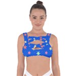 Background Star Darling Galaxy Bandaged Up Bikini Top