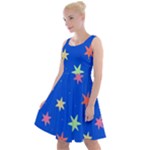 Background Star Darling Galaxy Knee Length Skater Dress