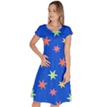 Background Star Darling Galaxy Classic Short Sleeve Dress