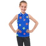 Background Star Darling Galaxy Kids  Sleeveless Polo T-Shirt