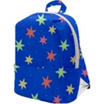 Background Star Darling Galaxy Zip Up Backpack