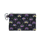 Wallpaper Pattern Rainbow Canvas Cosmetic Bag (Small)