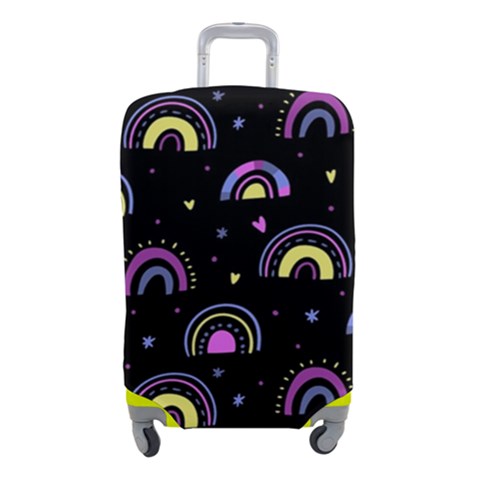 Wallpaper Pattern Rainbow Luggage Cover (Small) from UrbanLoad.com