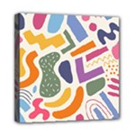Abstract Pattern Background Mini Canvas 8  x 8  (Stretched)