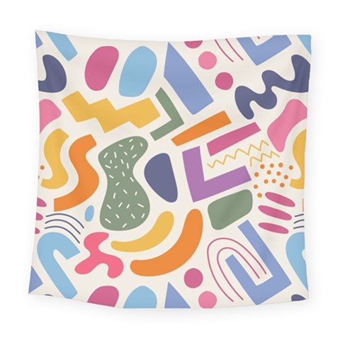 Abstract Pattern Background Square Tapestry (Large) from UrbanLoad.com