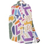 Abstract Pattern Background Double Compartment Backpack