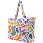 Abstract Pattern Background Simple Shoulder Bag