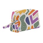 Abstract Pattern Background Wristlet Pouch Bag (Medium)