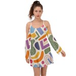 Abstract Pattern Background Boho Dress