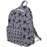Ethnic symbols motif black and white pattern The Plain Backpack