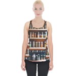 Alcohol Apothecary Book Cover Booze Bottles Gothic Magic Medicine Oils Ornate Pharmacy Piece Up Tank Top