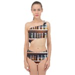 Alcohol Apothecary Book Cover Booze Bottles Gothic Magic Medicine Oils Ornate Pharmacy Spliced Up Two Piece Swimsuit