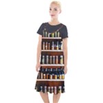 Alcohol Apothecary Book Cover Booze Bottles Gothic Magic Medicine Oils Ornate Pharmacy Camis Fishtail Dress