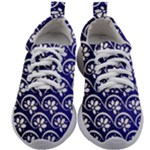 Pattern Floral Flowers Leaves Botanical Kids Athletic Shoes