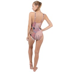 High Neck One Piece Swimsuit 