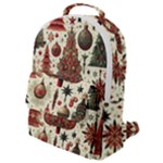 Christmas Decoration Flap Pocket Backpack (Small)
