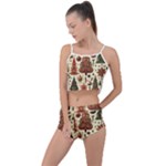 Christmas Decoration Summer Cropped Co-Ord Set
