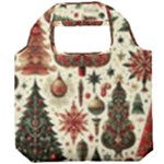 Christmas Decoration Foldable Grocery Recycle Bag