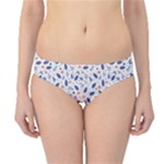Background Pattern Floral Leaves Flowers Hipster Bikini Bottoms