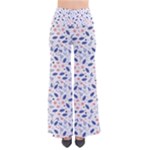 Background Pattern Floral Leaves Flowers So Vintage Palazzo Pants