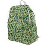 Leaves Tropical Background Pattern Green Botanical Texture Nature Foliage Top Flap Backpack