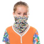 Floral Flowers Leaves Tropical Pattern Face Covering Bandana (Kids)