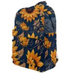 Flowers Pattern Spring Bloom Blossom Rose Nature Flora Floral Plant Classic Backpack