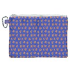 Cute sketchy monsters motif pattern Canvas Cosmetic Bag (XL)