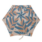 Summer Pattern Tropical Design Nature Green Plant Mini Folding Umbrellas