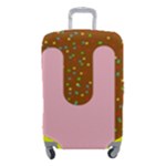 Ice Cream Dessert Food Cake Chocolate Sprinkles Sweet Colorful Drip Sauce Cute Luggage Cover (Small)